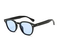 YAMEIZE Trendy Retro Runde Polarisiert Sonnenbrille - für Damen Herren Klassisch Oval Brille Vintage Circle Eyewear Driving Outdoor