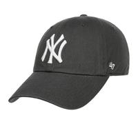 Yankees CleanUp Strapback Cap by 47 Brand dunkelgrau One Size