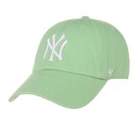 Yankees CleanUp Strapback Cap by 47 Brand hellgrün One Size