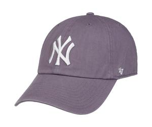 Yankees CleanUp Strapback Cap by 47 Brand lila One Size