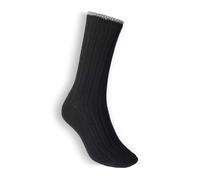 OPUS Damen Socke | YANNA CASHMERE Socken mit Glitzer Details black, 39-41