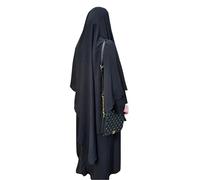 Yaqeen XL-Khimar-Dreieck-Hidschab für Muslime, einteilig, weicher Kreppstoff, Kopftuch, Material, Chadors, Arabien, islamisches Gebetskleid, muslimische Schals, Körperabdeckung