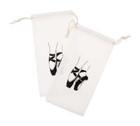 Yardenfun 2stücke Ballettschuhtasche Für Damen Mädchen Mit Kordelzug Ballett Tanz Zubehör Aufbewahrungstaschen Für Schuhe Badeanzüge Und Täglichen Gebrauch Reisen Strand Partys