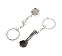 Yardenfun 2stücke Kreative Kaffee-serie Schlüsselanhänger Aus Zinklegierung Eleganter Bag Pendant Für Kaffeeliebhaber Für Freunde Und Familie