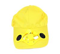 Yardenfun Kinder Kappe Mit Solar Lüfterdeckel Sommer Sonnenhut Für Jungen Und Mädchen Kühlende Energiespeicher Kappe Outdoor Sonnenschutz