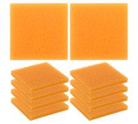 Yardwe 5 Paar High Heels-Reparaturflicken, 6 cm große quadratische Ersatzkappen für High Heels, Stiefel- und Schuhreparaturflicken für rutschfeste Gummisohle, gelb