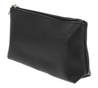 Yardwe Geschmeidige Pu Kosmetiktasche mit Reißverschluss Mittlere Makeup Aufbewahrungstasche für Damen Kompakt und Leicht für Reisen und Alltag