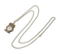 Yardwe Vintage Taschenuhr Metall Eule Digital Unisex Kompakt Leicht Tragbar für Herren Damen und Jugendliche Geburtstagsfeier Hochzeit