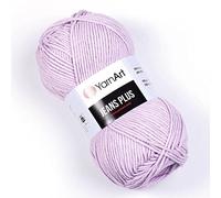 Yarn Art Jeans Plus Garn, 55 % Baumwolle, 45 % Polyacryl, 100 g, 160 m, Garngewicht 4: Kammgarn (19)