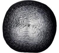 Yarn Art Blumengarn, 55 % Baumwolle, 45 % Acryl, 250 g, 90 m, mehrfarbiges Baumwollgarn, Regenbogen-Häkelgarn, Frühling, Sommer 2 Sportgarn (253)