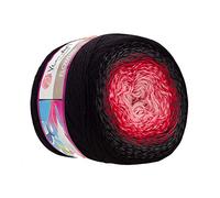 Yarn Art YarnArt Blumengarn, 55 % Baumwolle, 45 % Acryl, 250 g, mehrfarbiges Baumwollgarn, Regenbogen-Häkelgarn, Frühling, Sommer, 1 feiner Sportknäuel (282)