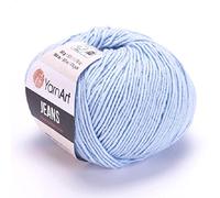 Yarn Art YarnArt Jeans-Sportgarn, 55% Baumwolle, 45% Acryl, 50 g, 75 Stück