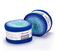 Yarn Art YarnArt RoseGarden Super Fino Kuchengarn, 100% Baumwolle, 1 Knäuel, 250 g, 318 m