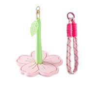 Yarn Holder - 3D Printing Nylon, Wool Organizer, Yarn Storage Spinner | Flower Shape Stand, Portable Yarns Case With Wristband, For Home, Studio, Outdoor, Picnic, Commuting, Travel, Holiday