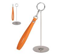 Yarn Holder With Wrist Strap -Stainless Steel + PU 20 cm| Yarn Holder for