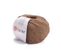 YarnArt 4 Knäuel Baumwollmischgarn, 55 % Baumwolle, 45 % Acryl, Häkelgarn, Handstricken, Kunst, Lot von 4 Knäueln, 200 g