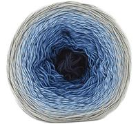 YarnArt Blumen Garn 55% Baumwolle 45% Acryl 250gr 1094yds Mehrfarbig Baumwollgarn Regenbogen Häkelgarn Frühling Sommer 2 Sportgarn (271)