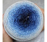 YarnArt Blumen Moonlight Glitter Baumwollgarn, Gewicht 260 g, Länge 900 m, Sport-Garn, Regenbogen-Häkeln, metallisches Lurex-Handstrick, glänzend, mehrfarbige Baumwolle, Regenbogen-Häkeln (3271)