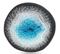 YarnArt Flowers 251 Farbverlaufsgarn aus Baumwoll-Acryl-Mischung, 250 g, 1000 m, leichtes Sportgarn zum Häkeln, Stricken, für Schals und Sommerprojekte, 1 feines Knäuel