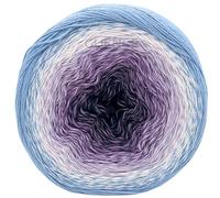 YarnArt Blumengarn, 55 % Baumwolle, 45 % Acryl, 250 g, 1094 m, mehrfarbig, Baumwollgarn, Regenbogen-Häkelgarn, Frühlings-Sommergarn (264)