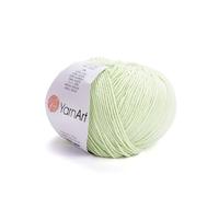 YarnArt Jeans-Baumwoll-Mischgarn für Amigurumi, Häkeln und Stricken, weiches türkisches Garn, 55 % Baumwolle, 45 % Polyacryl, perfekt für handgefertigte Projekte, Farbe (11)