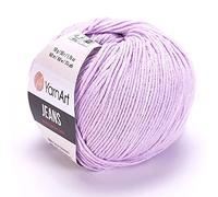 YarnArt Jeans Garn Baumwollgarn Amigurumi Babygarn Wolle 50g Yarn Art 160m/50g (19)