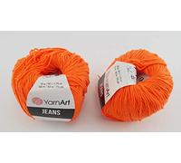 YarnArt Jeans Garn Baumwollgarn Amigurumi Babygarn Wolle 50g Yarn Art 160m/50g (77)