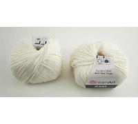 YarnArt Jeans Garn Baumwollgarn Amigurumi Babygarn Wolle 50g Yarn Art 160m/50g Yarnarts (01)