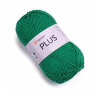 YarnArt Jeans Plus Garn aus Baumwollmischung, weiches Babygarn, 55 % Baumwolle, 45 % Acryl, 100 g, 160 m, Garnstärke: 4 (1 Knäuel) (52)