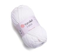 Yarn Art Jeans Plus Garn, 55% Baumwolle, 45% Polyacryl, 100 g, 160 m, Garngewicht: 4: Kammgarn (1)