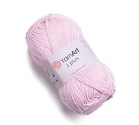 Yarn Art Jeans Plus Garn, 55% Baumwolle, 45% Polyacryl, 100 g, 160 m, Garngewicht: 4: Kammgarn (18)