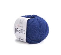 YarnArt Jeans-Sportgarn, 55 % Baumwolle, 45 % Acryl, 1 Knäuel, 50 g, 174 m, Baumwollgarn, Strickgarn, weiches Garn, Amigurumi-Baumwollgarn (54)