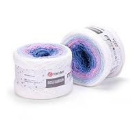 YarnArt RoseGarden Kuchengarn, 100 % Baumwolle, 1 Knäuel, 250 g, 301 Stück