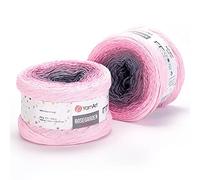 YarnArt RoseGarden Kuchengarn, 100 % Baumwolle, 1 Knäuel, 250 g, 313 m