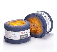 YarnArt RoseGarden Kuchengarn, 100 % Baumwolle, 1 Knäuel, 250 g, 326 m