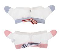 YARNOW 2 Paar Daumenschutz Handschuhe gegen Fingerlutschen Verstellbar Atmungsaktives Nylon Hautfreundlich für Kleinkinder