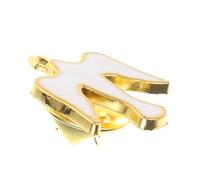 YARNOW Tauben Emaille Anstecknadel Mit Christlichem Motiv Schmuck Für Damen Zur Taufe Und Religiösen Feiern Vielseitige Brosche Aus Langlebiger Zinklegierung