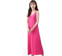 YAROVA Damen Nachthemden - Sling Nachthemd Sexy Dessous Nachthemd Damen Lässige Nachtwäsche Lange Ärmellos Sommer Plus Size Lose Bequeme Heimkleidung,Rosarot,6XL