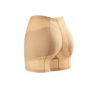 YAROVA Damen Po Push Up Unterhose - Frauen Sexy Hüftpolster Kolbenheber Bauchformer Polsterung Push-Up-Höschen Hintern Enhancer Nahtlose Shapewear Mode Bequem Weich,Khaki,XL