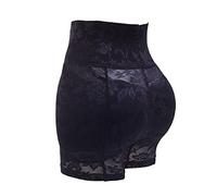 YAROVA Damen Po Push Up Unterhose - Sexy Hohe Taille Bauchhose Kolbenheber Schlankheitsunterwäsche Gefälschter Arsch Körperformung Nahtlose Slips Bequemes Weiches Push-Up-Höschen,Schwarz,4XL