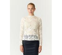 YAS Bluse in Creme - Größe M | Damen Blusen
