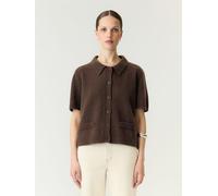 YAS Cardigan in Braun - Größe XL | Damen Pullover Cardigans