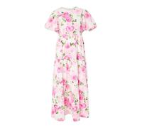 YAS Damen Yascolea Ss Ankle Dress S. Noos, Star White, 38