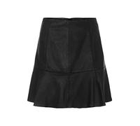 YAS Damen Yascolly Mw Naplon Skirt - Noos Rock, Schwarz, S EU
