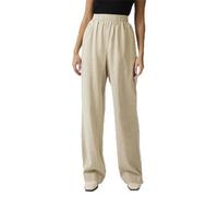 YAS Damen Yasflaxy Hw Linen Pant Noos Stoffhose