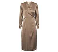 YAS Damen Yaspella Ls Wrap Midi Dress S. Noos Wickelkleid