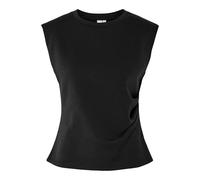 YAS Bluse mit gelegten Falten Modell 'Pina' in Black, Größe $listsize[$i].replace('"','"')