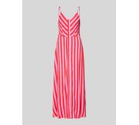 YAS Maxikleid aus Viskose mit Knopfleiste Modell 'SAVANNA' in Pink, Größe 42