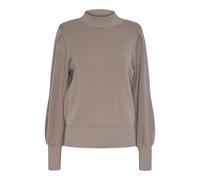 Y.A.S Pullover Damen Yasfonny LS S. Noos – Rollkragen, 72% Viskose/28% Polyester – XS braun