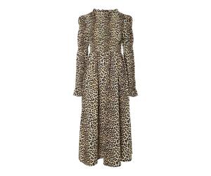 YAS Yaschemma Ls Smock Midi Dress Noos